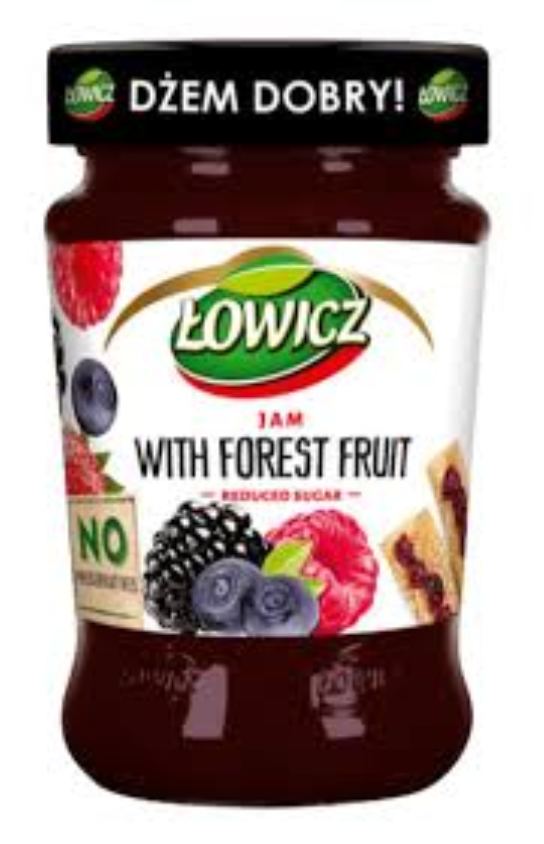 LOWICZ WITH FOREST FRUIT JAM RS 280G